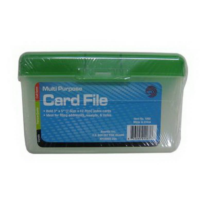 Card File Box 3x5