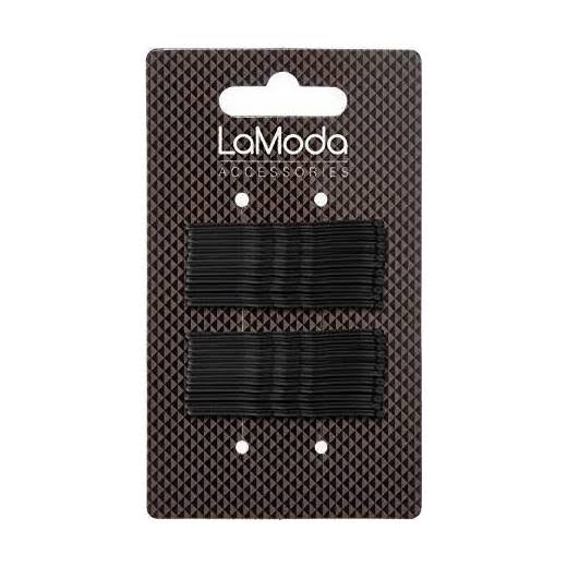 Lamoda Hair Grips, Black, 5 cm, Pack of 24