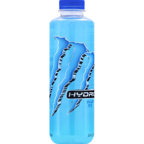 Monster Energy Drink, Blue Ice - 25.4 fl oz