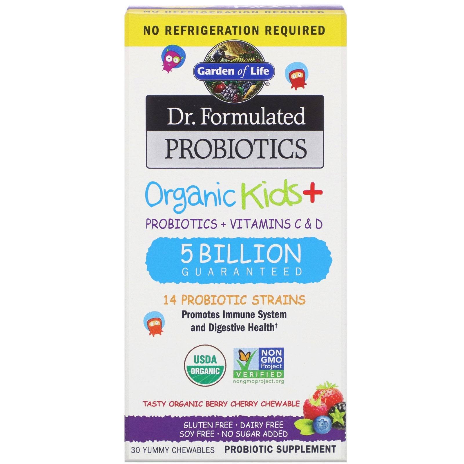 Garden of Life Dr Formulated Probiotics Organic Kids