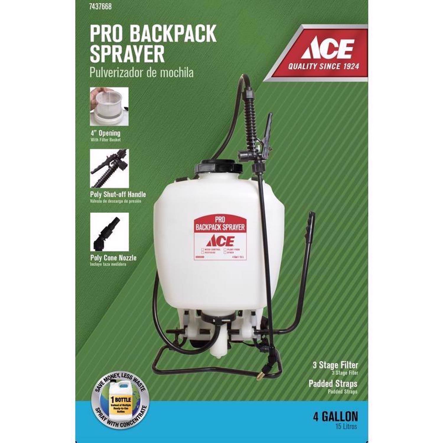 Ace 4gal Backpack Sprayer