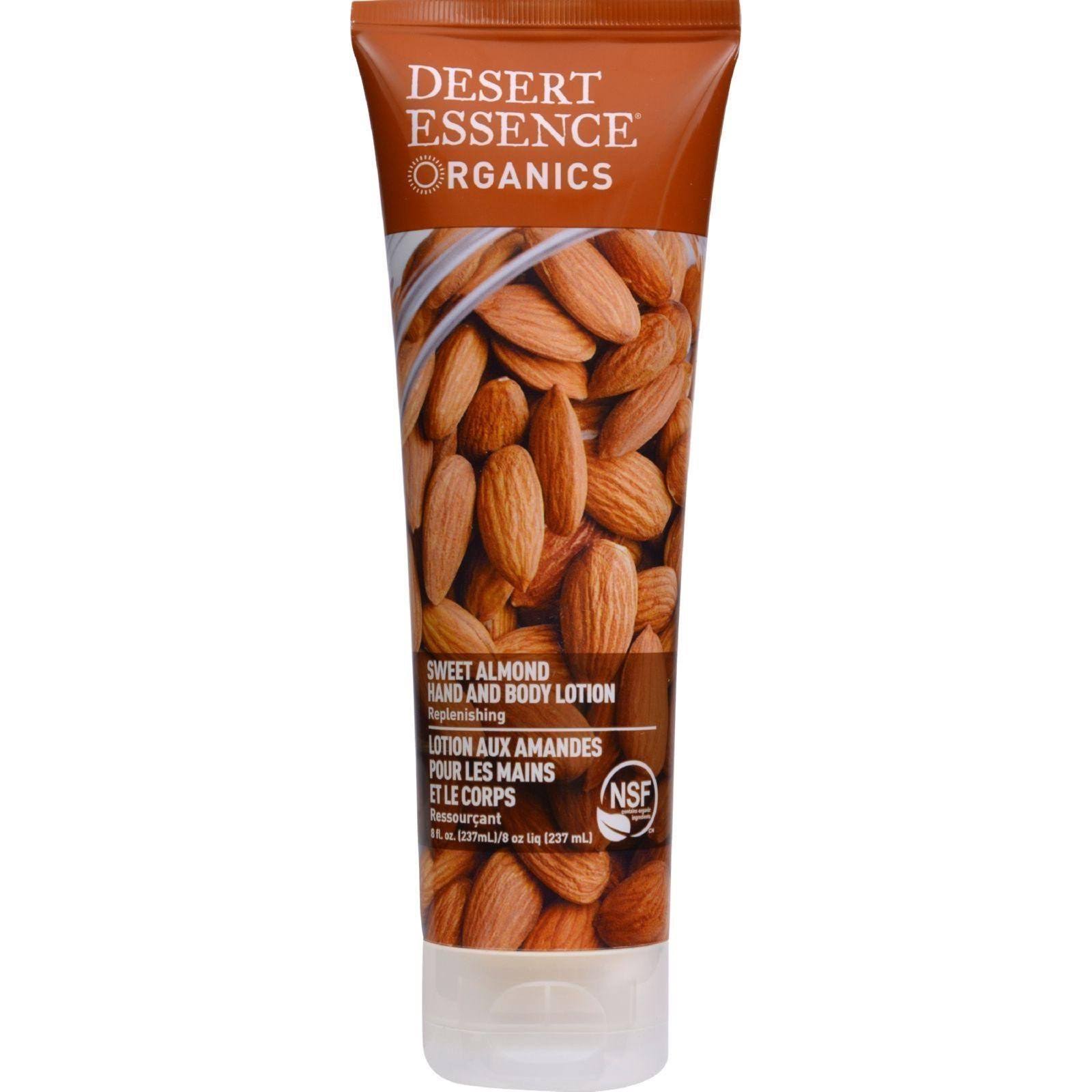Desert Essence Organics Hand And Body Lotion Almond