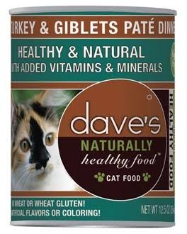 Daves Pet Food - Dave Cat Naturally Healthy Turkey 22 oz.