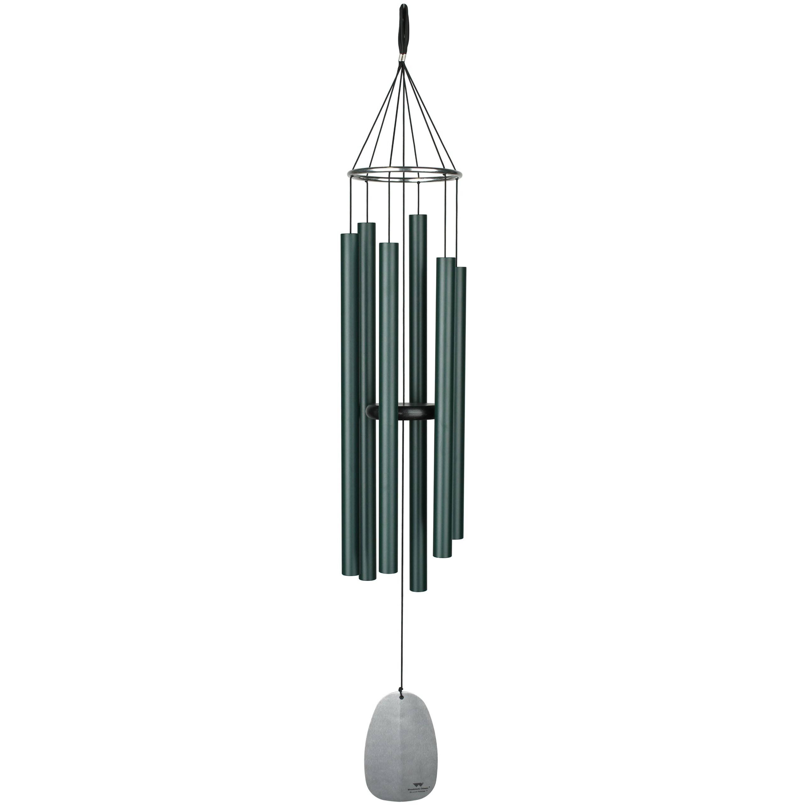 Woodstock Chimes Signature Bells of Paradise Chime - Rainforest Green, Large