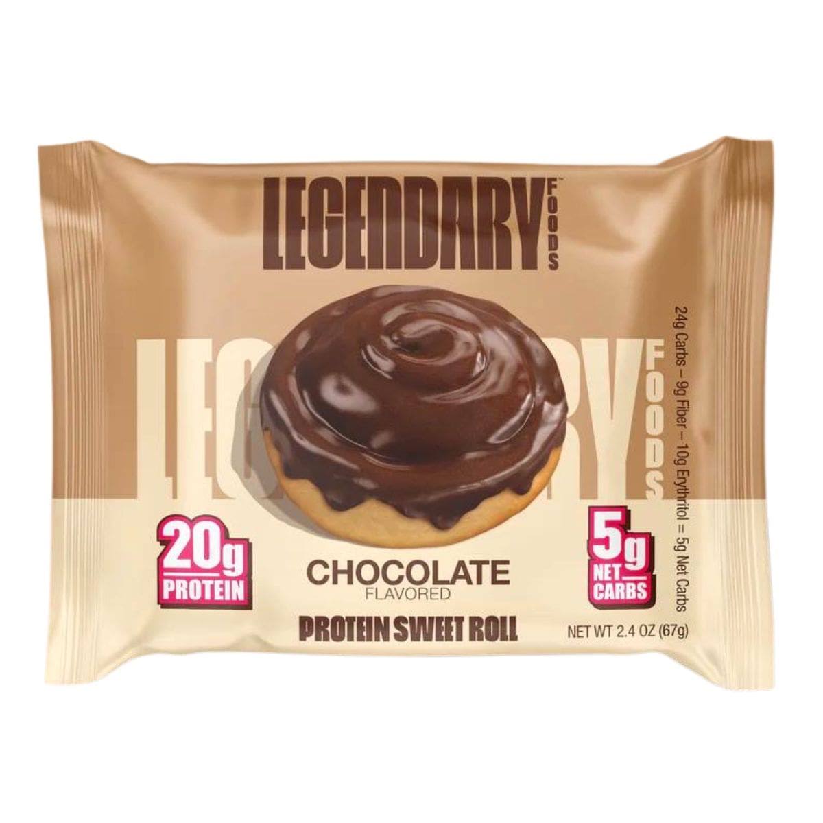 Legendary Foods Protein Sweet Roll Chocolate