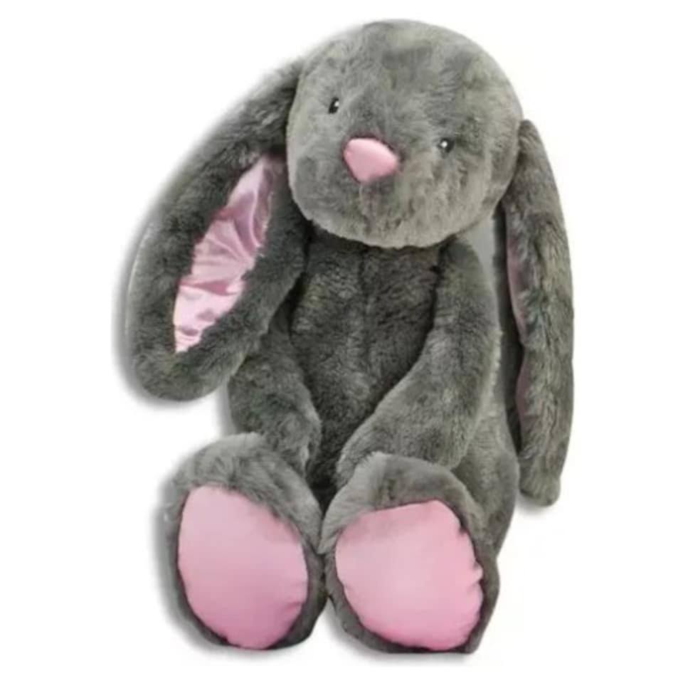 Long-Eared Bunny - Gray-Pack of 2