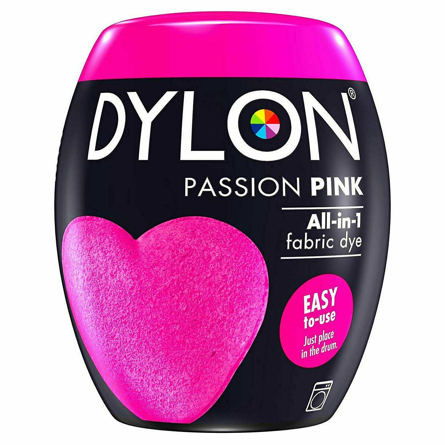 Dylon All-in-1 Fabric Dye - 350g, Passion Pink