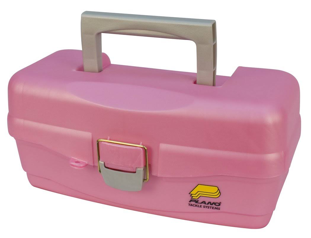 Plano 1 Tray Youth Tackle Box - Pink