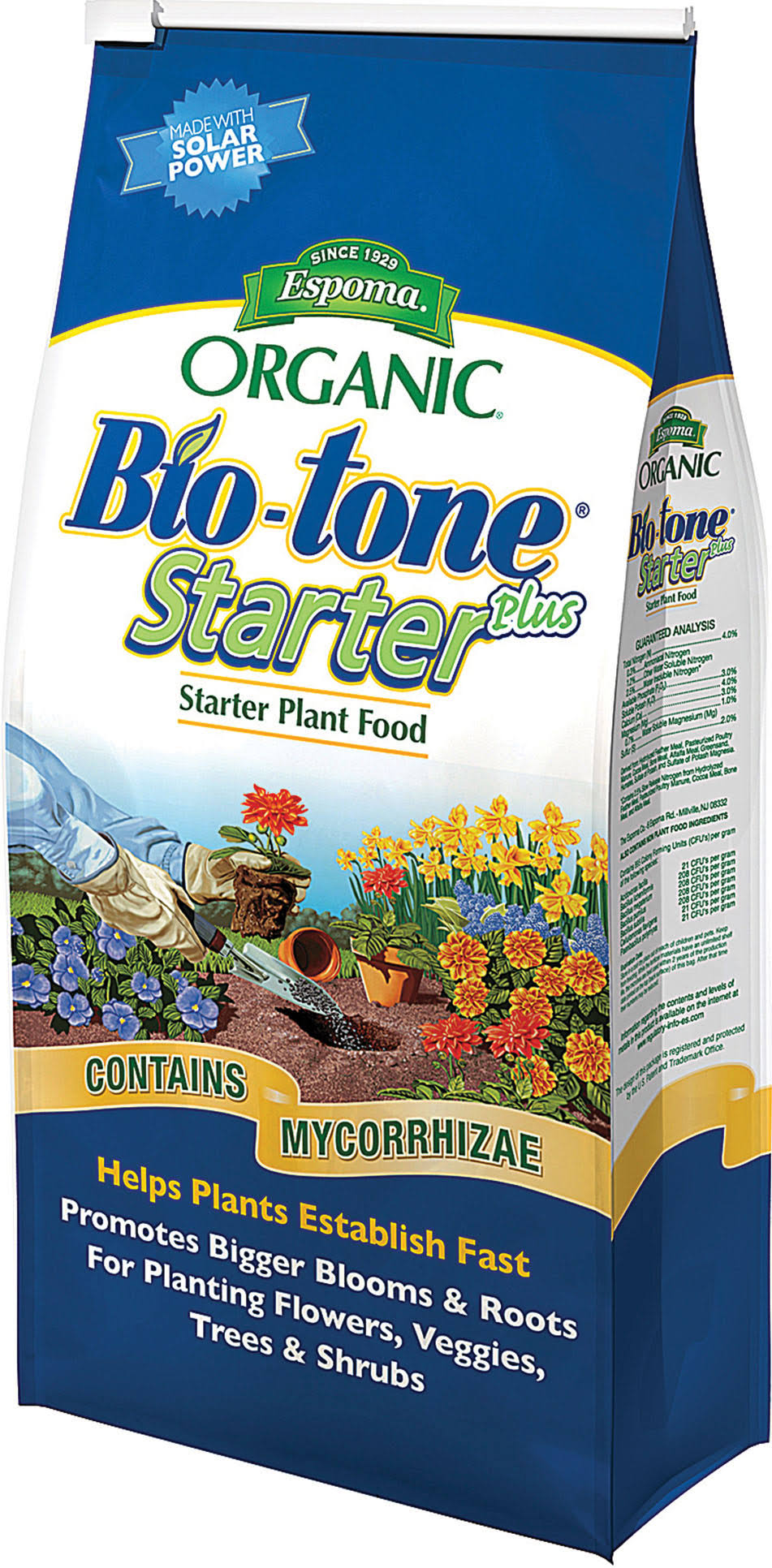 Espoma Organic Bio-Tone Starter Granular Plant Food 25 Pound