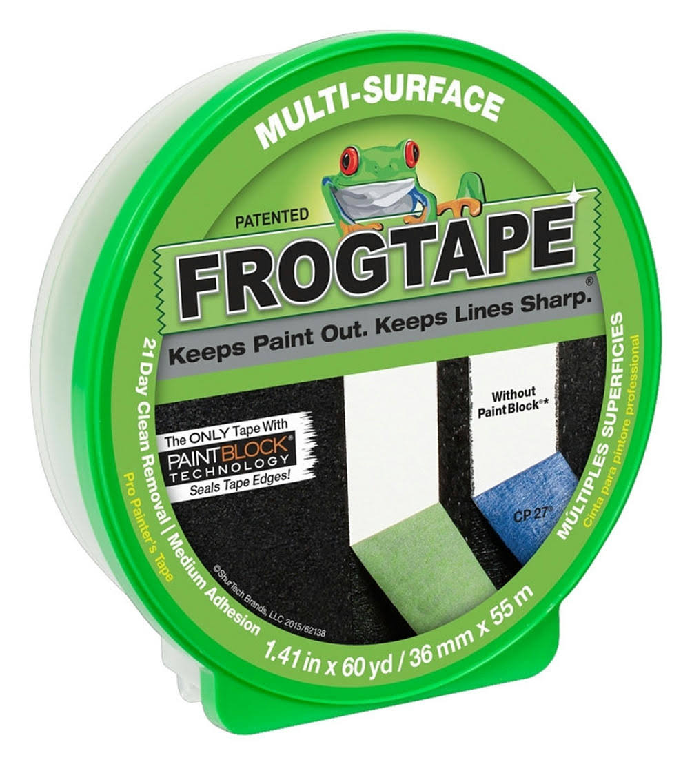 Frogtape Multi Surface Painting Tape - Green, 1.41" x 60yds