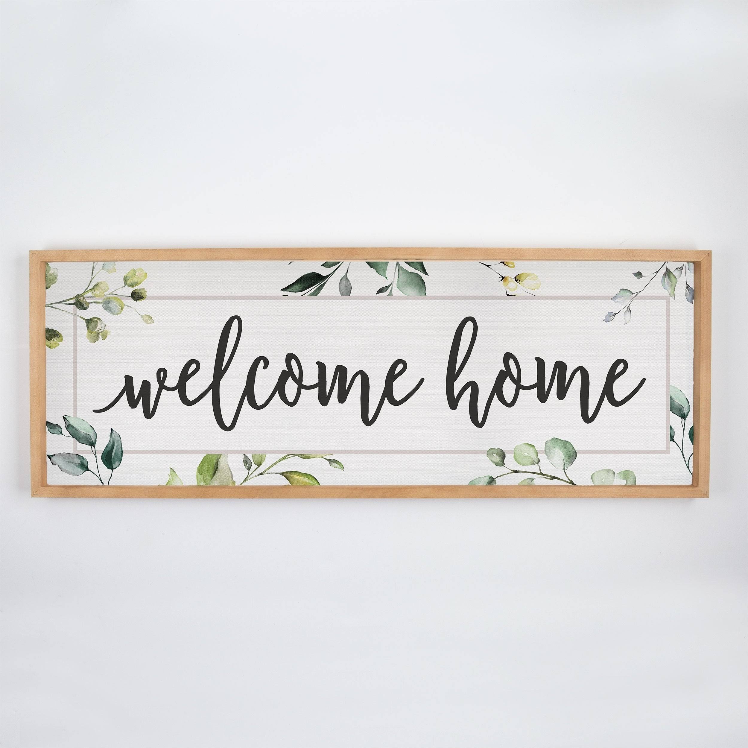 *Welcome Home Framed Art